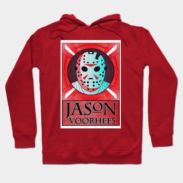 Horror Icons - Jason Hoodie by Anton Sever